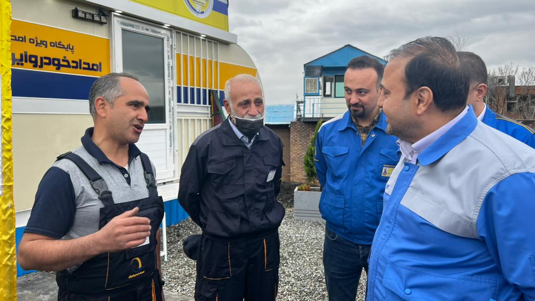 بازدید میدانی مدیران ایساکو از طرح امداد نوروزی