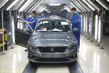 افزون بر ۴۵۳ هزار دستگاه محصول در ایران خودرو تولید شده است 