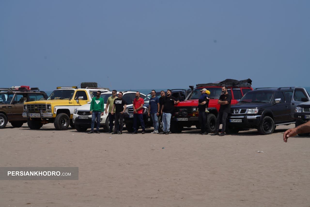 رالی تور گردشگری از خزر تا خلیج فارس آغاز شد