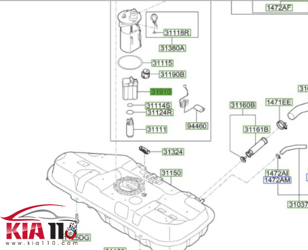 فیلتر بنزین سراتو