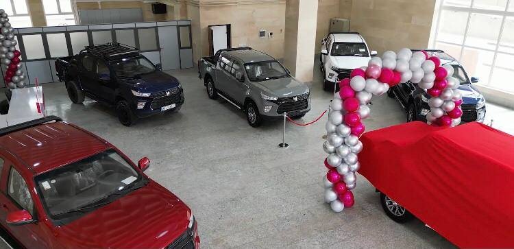 تحویل اولین سری پیکاپ تاگا