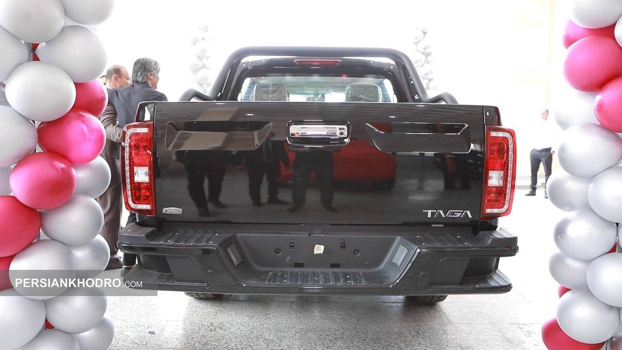 تحویل اولین سری پیکاپ تاگا