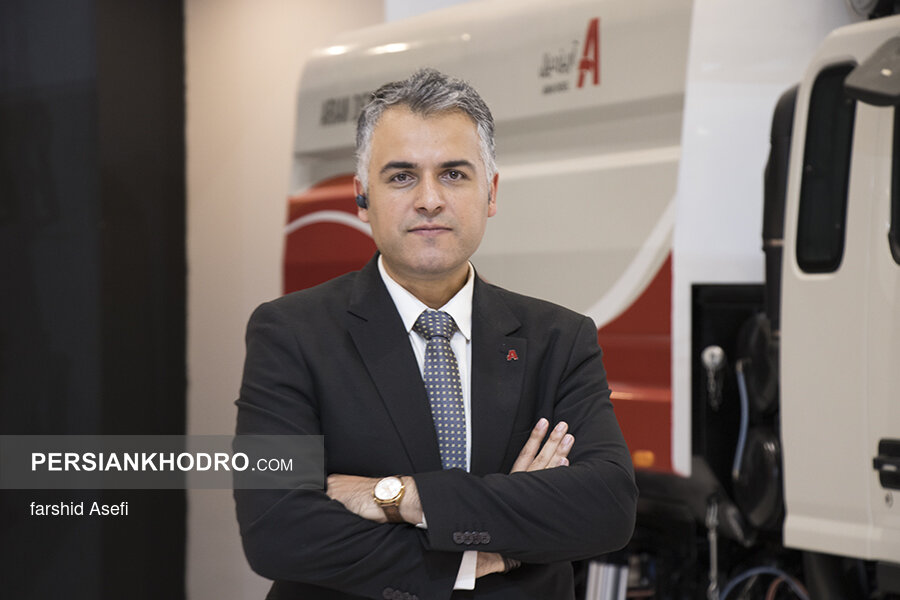 مجتبی ضیائی مدیر مارکتینگ آرین دیزل