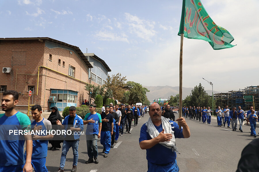 مراسم عزاداری در ایران خودرو