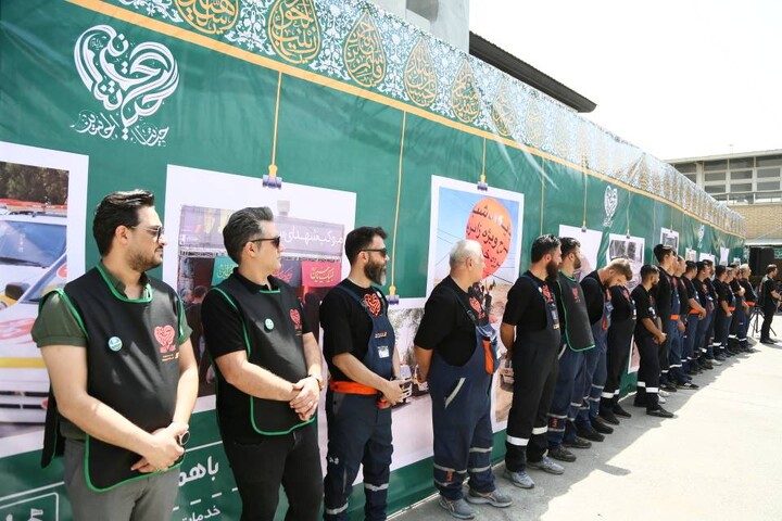 طرح خدمات و امداد زائران اربعین حسینی گروه خودرو سازی سایپا