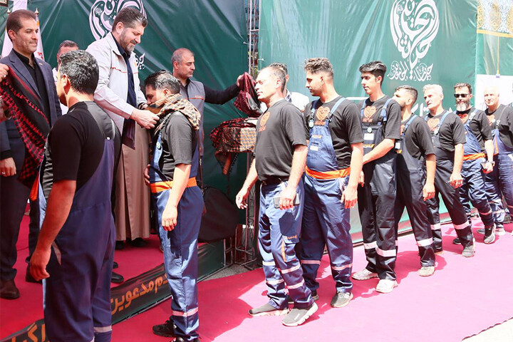 طرح خدمات و امداد زائران اربعین حسینی گروه خودرو سازی سایپا