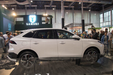 نمایش ۳ مدل خودرو لاماری در نمایشگاه خودرو اصفهان