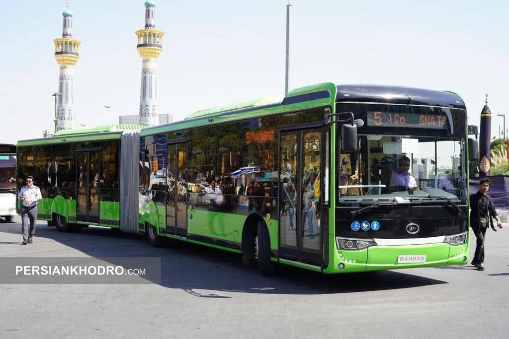 اتوبوس ۱۸ متری اسنا