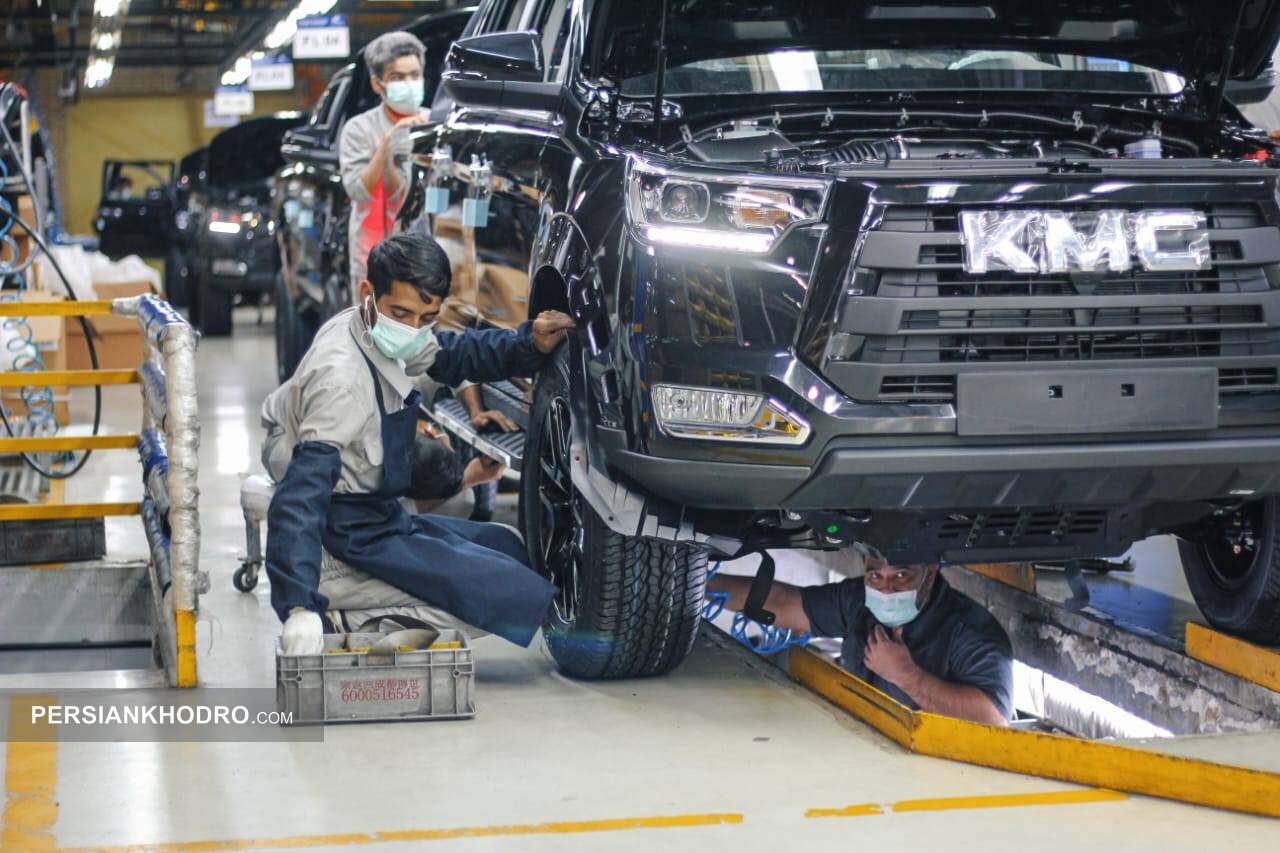 خط تولید کرمان موتور