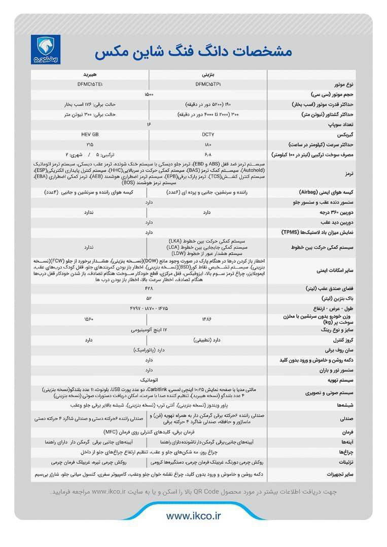 کاتالوگ شاین مکس