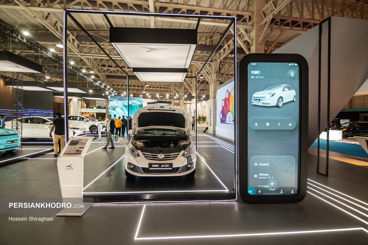 غرفه کرمان موتور