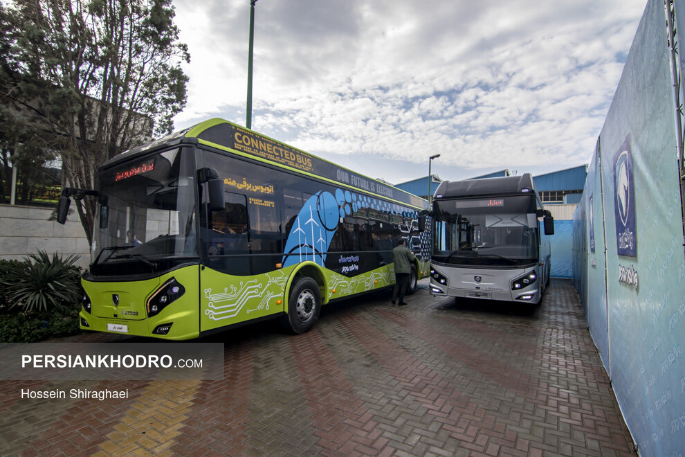 اتوبوس برقی ایران خودرو دیزل