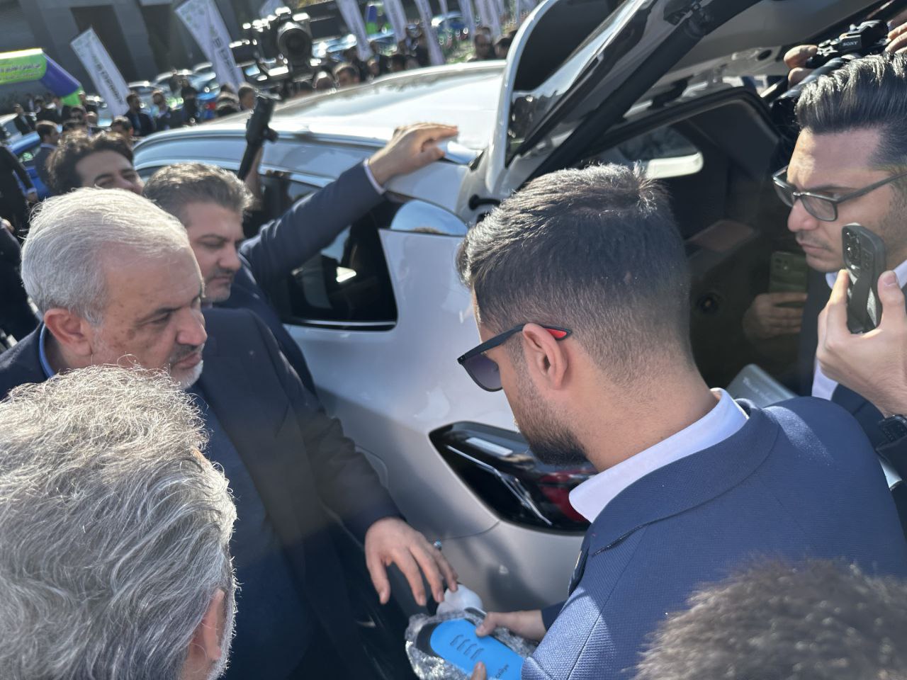 بازدید وزیر صمت از تیگو 8 پرو