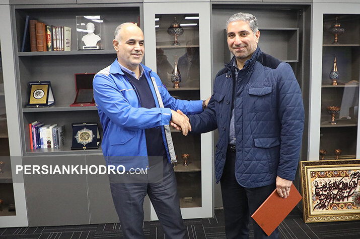 امیر چراغعلی مدیر حوزه مدیرعامل ایران خودرو شد (+عکس)