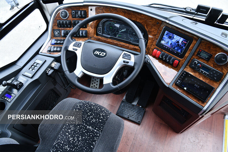 اتوبوس بین شهری جدید شرکت ایران خودرو دیزل