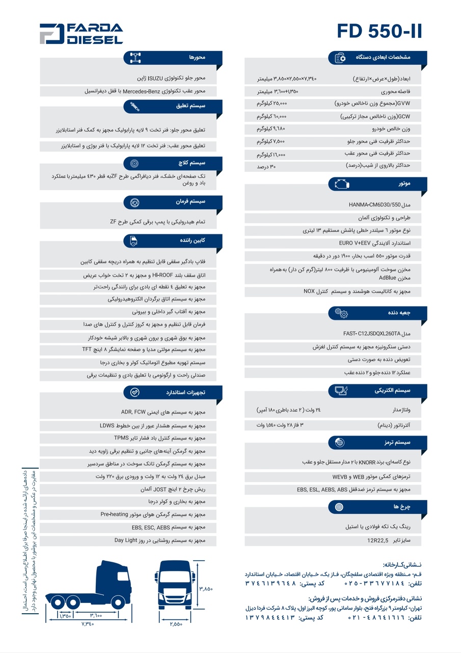 کاتالوگ FD 550