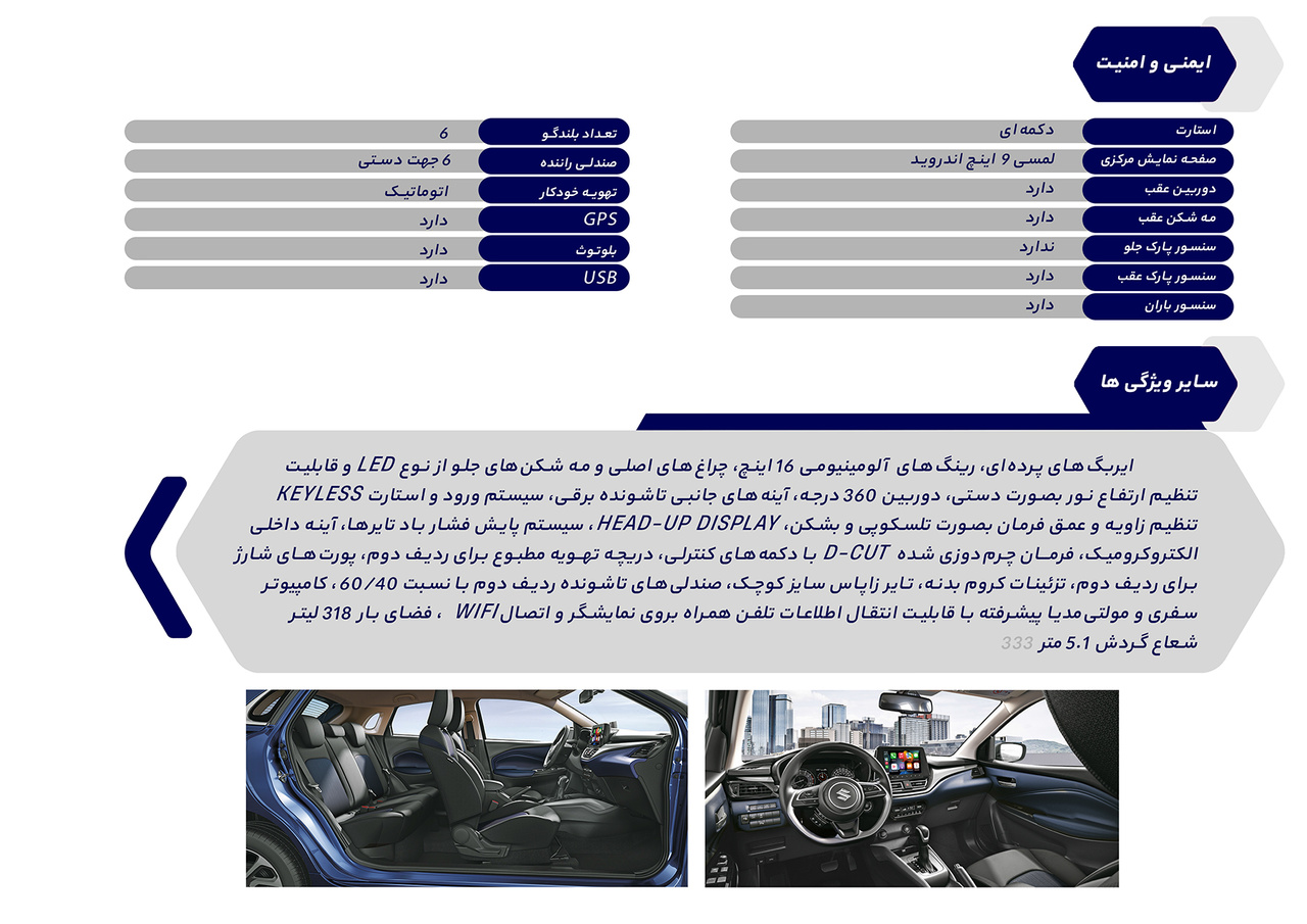 کاتالوگ سوزوکی بالنو