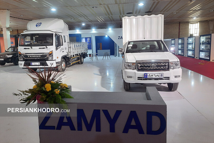 خودروهای جدید زامیاد در اتوشو تبریز به نمایش درآمد (+عکس)