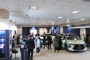 نمایش جدیدترین خودروهای خودروسازان داخلی در نمایشگاه خودرو کرمان