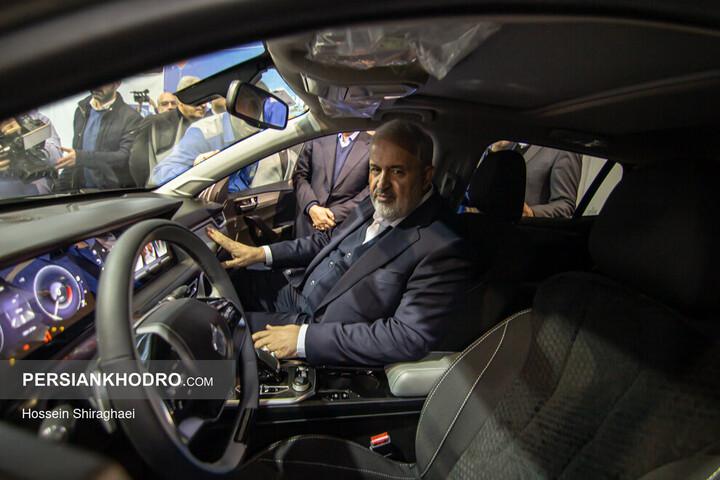 مراسم افتتاح خط تولید خودرو ریرا