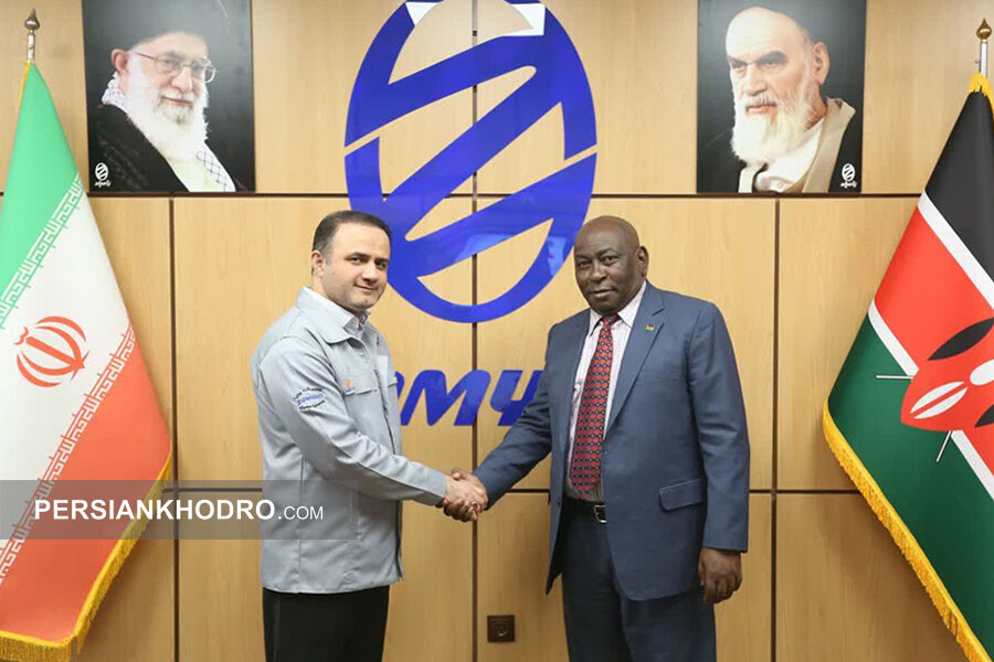 مدیرعامل زامیاد و سفیر کنیا