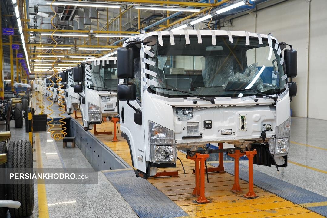 خط تولید کامیونت