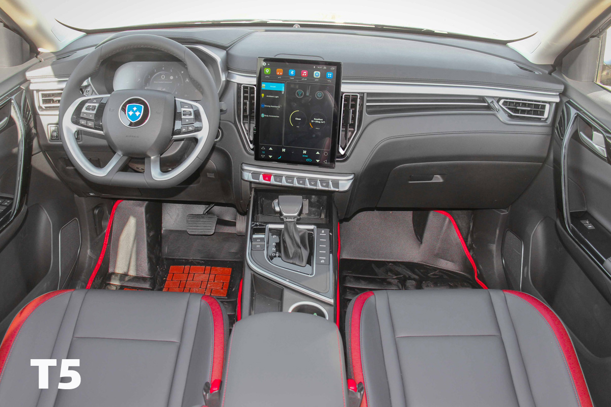 145134 - مقایسه ماشین T5 و SX5، تفاوت خودرو SX5 با T5، فرق T5 با SX5