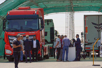 کامیون های بهمن دیزل و سیباموتور برای تست رانندگان به بندرعباس رفت (+زمان و مکان)