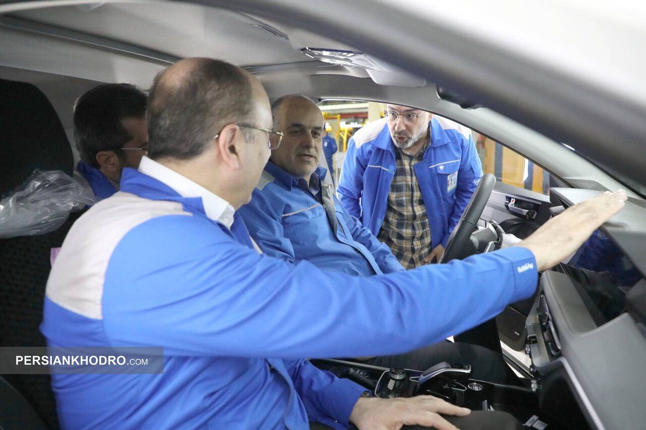 بازدید مدیرعامل ایران خودرو از ریرا