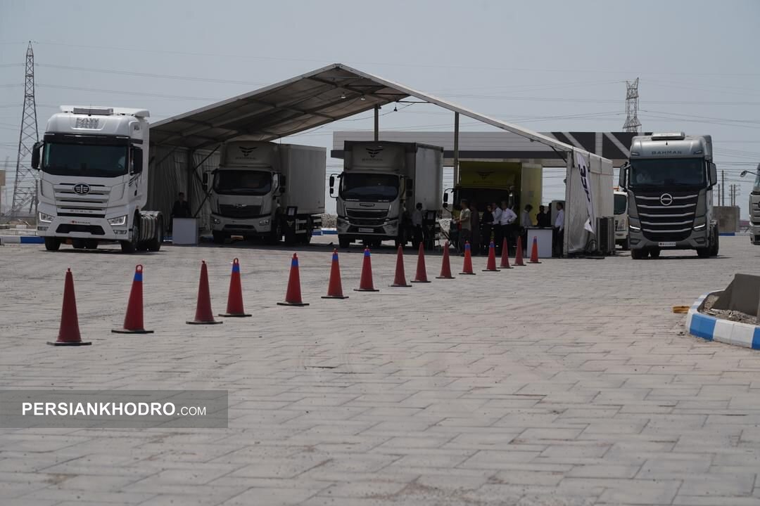 کامیون های بهمن