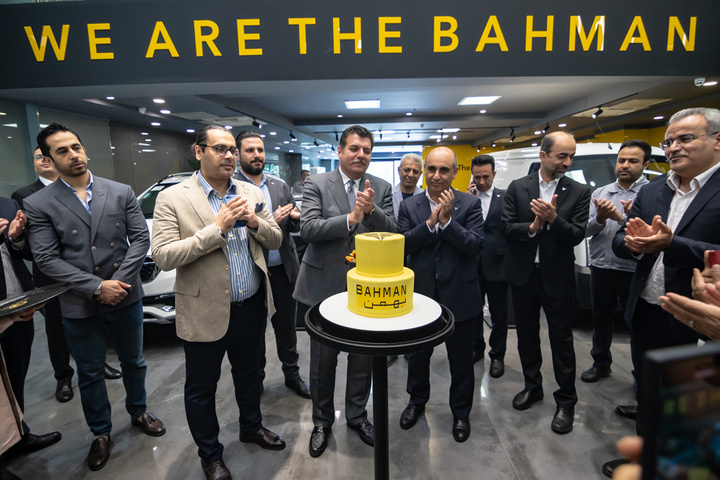 افتتاح نمایشگاه خودروهای بهمن موتور