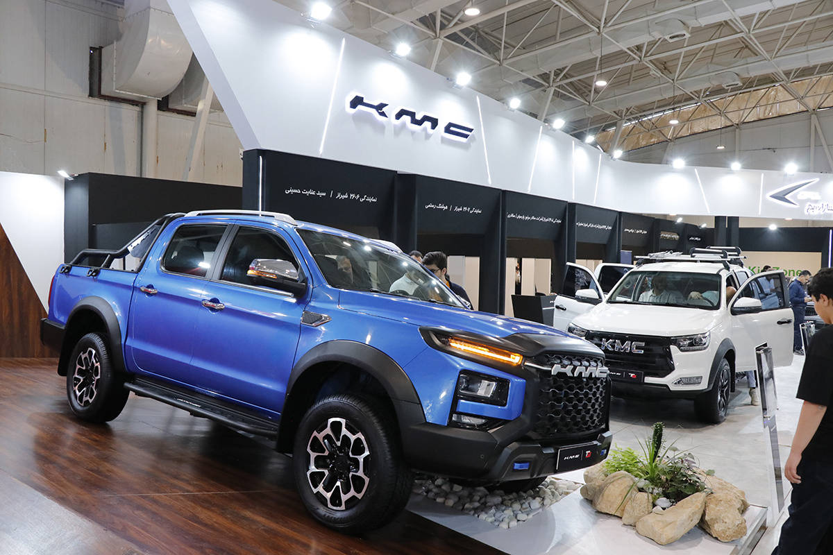 غرفه کرمان موتور در شیراز