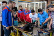 مدرسان خارجی، دوره آموزشی تعمیرات خودرو در آمیکو را اجرا کردند (+عکس)
