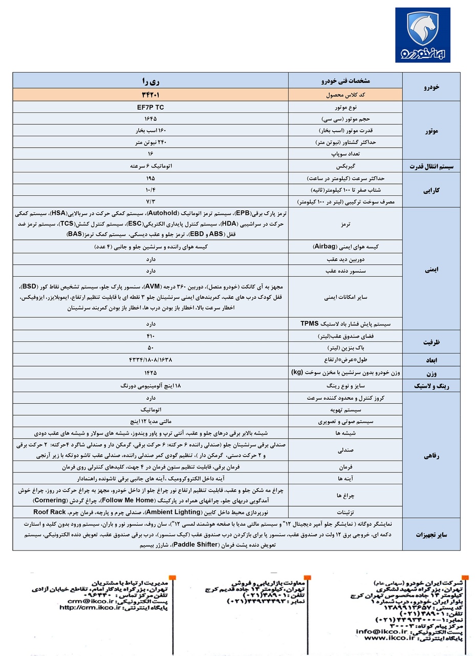 کاتالوگ ریرا