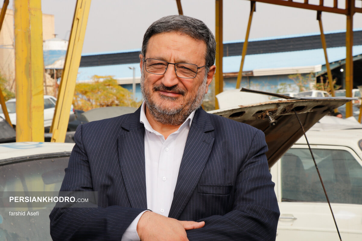 محمود مشهدیشریف رئیس انجمن مراکز اسقاط و بازیافت خودرو