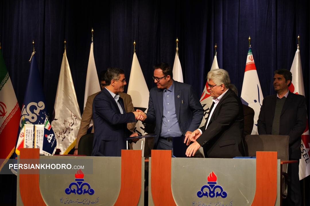 امضای تفاهم نامه 3 جانبه میان بهمن دیزل، شرکت لیزینگ سینا و شرکت پخش و پالایش فرآوردههای نفتی