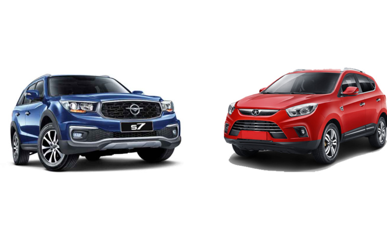 مقایسه جک اس 5 و هایما اس 7