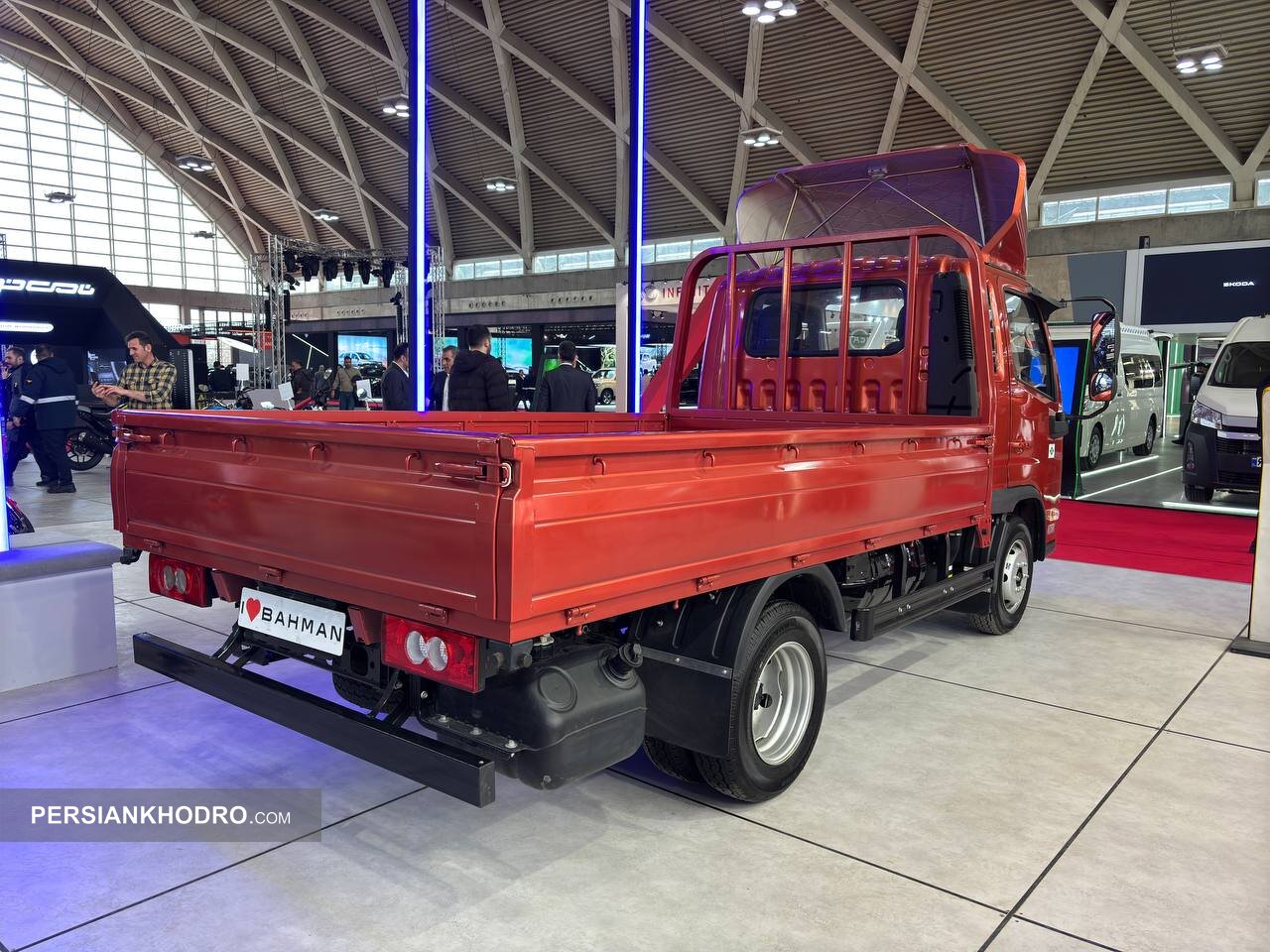 کامیونت فورس ۳.۸ تن گازسوز