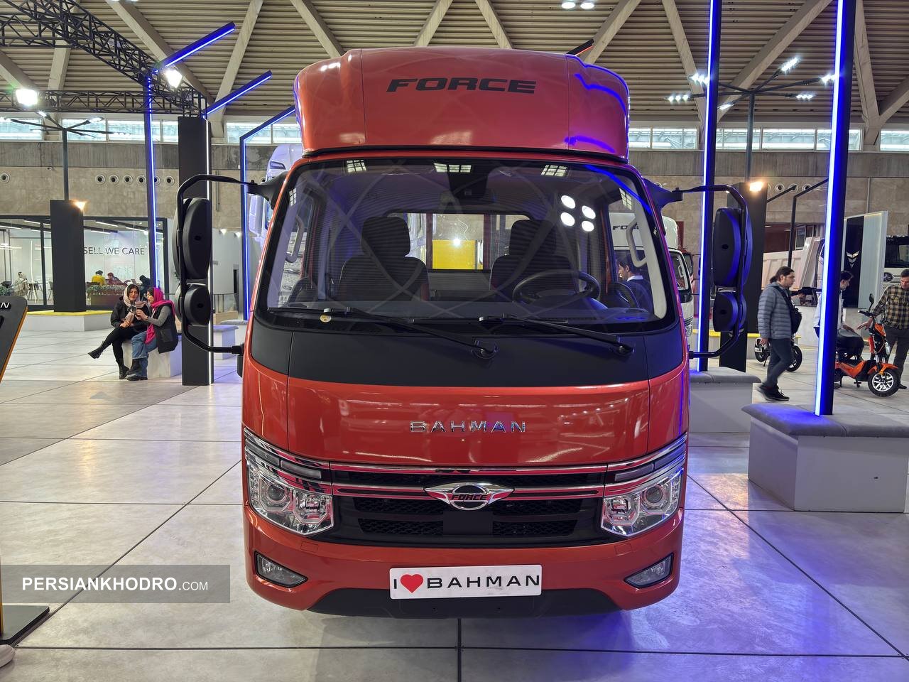 کامیونت فورس ۳.۸ تن گازسوز