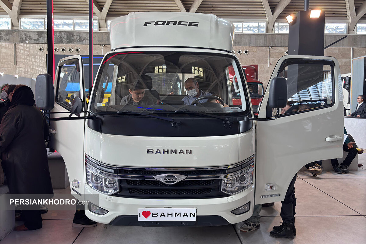 کامیونت فورس 5.5 تن بهمن دیزل