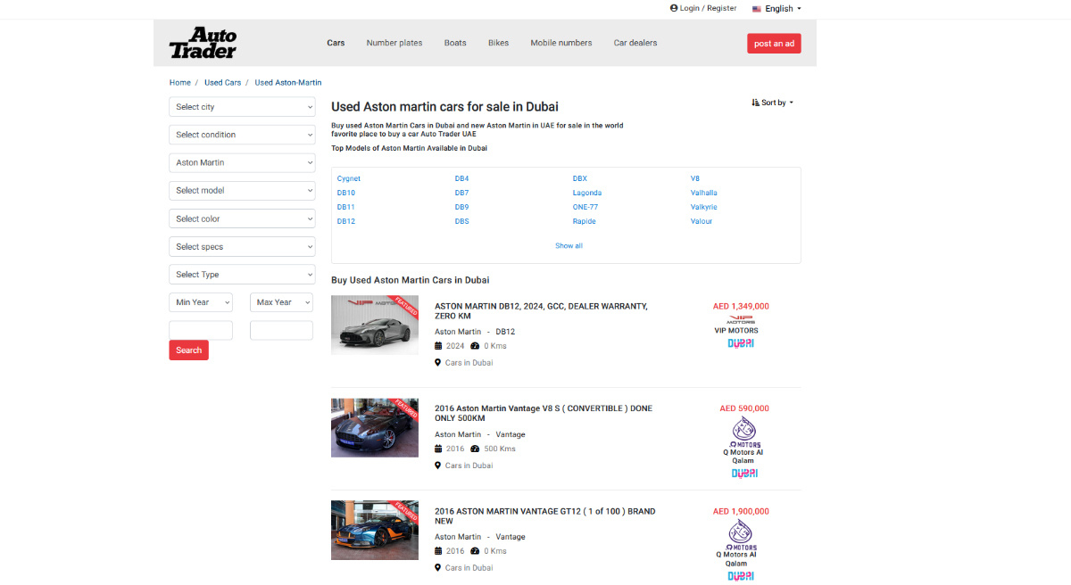 بهترین سایت خودرو دست دوم دبی کدام است؟ معرفی 10 سایت برای خرید و فروش خودروی دست دوم در دبی