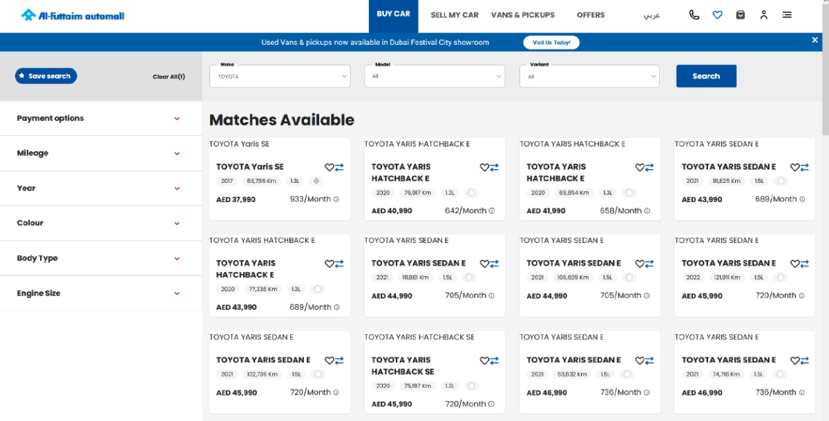 بهترین سایت خودرو دست دوم دبی کدام است؟ معرفی 10 سایت برای خرید و فروش خودروی دست دوم در دبی