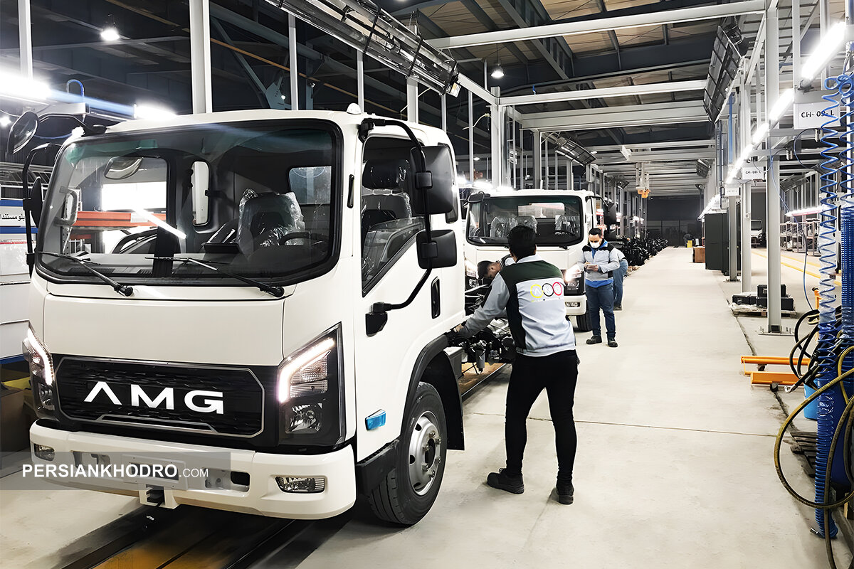 خز تولید کامیونت آترا 6 تن