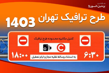 ساعت طرح ترافیک تهران ۱۴۰۳ + آیا طرح ترافیک در روزهای تعطیل اعمال می‌شود؟