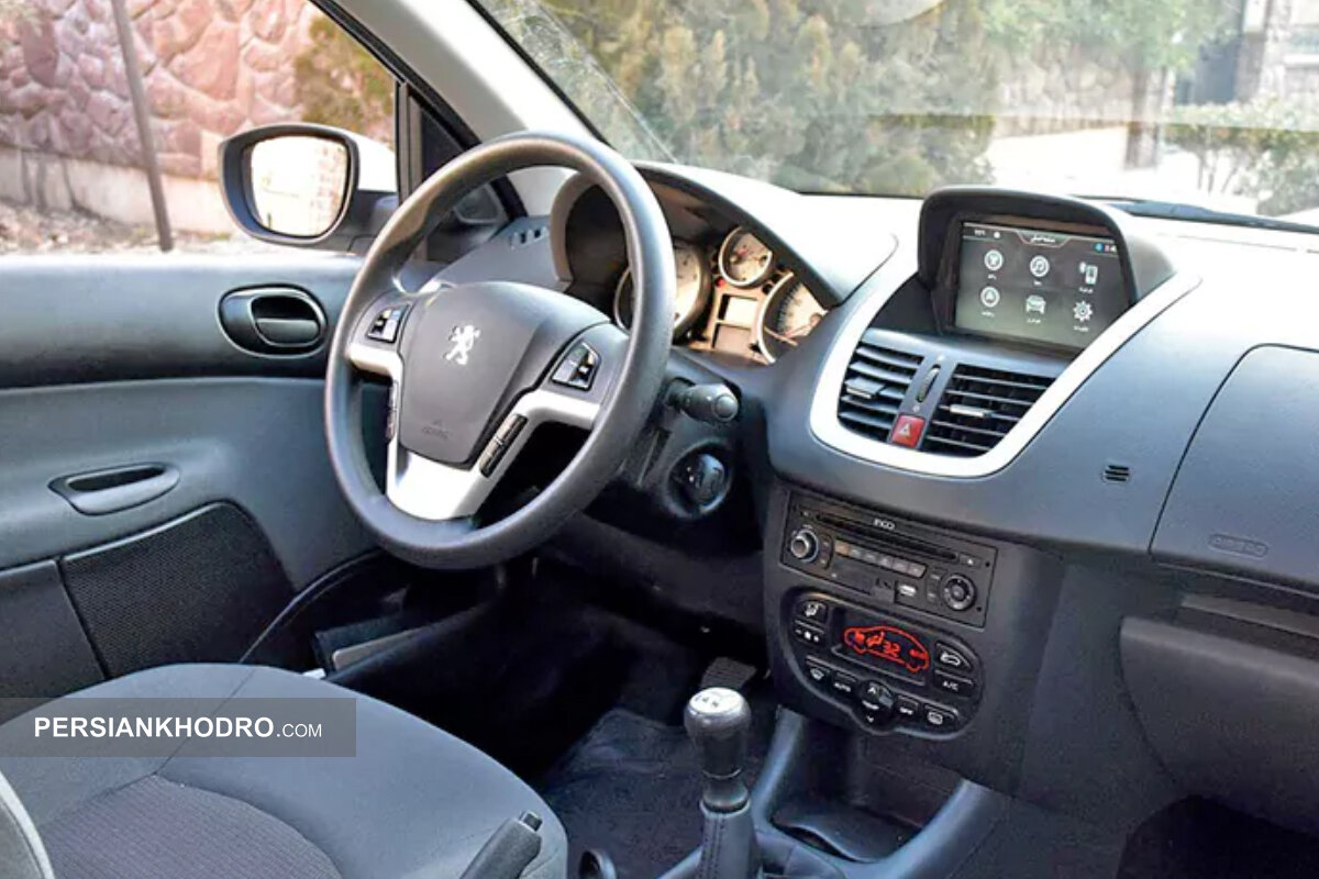 147573 - نحوه روشن کردن کولر ۲۰۷ + چطور کولر پژو ۲۰۷ را تنظیم کنیم؟