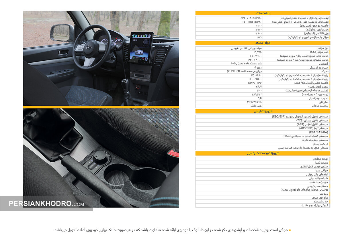 کاتالوگ کاپرا U