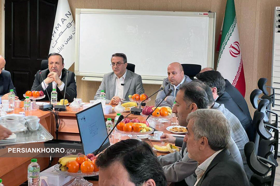 بازدید معاون رئیس جمهور از بهمن دیزل-اردیبهشت 1404