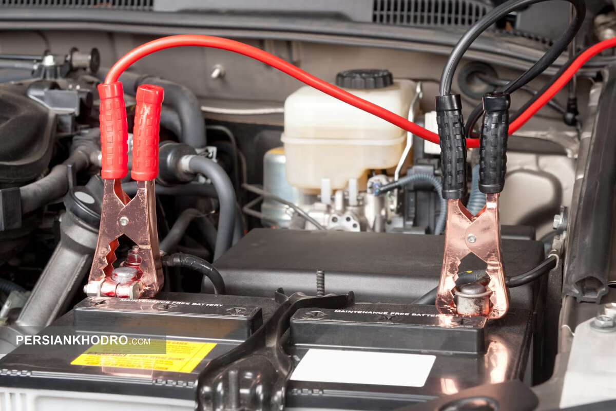 نحوه باتری به باتری کردن ماشین، روش باطری به باطری خودرو، راهنمای باتری به باتری کردن؛ باتری به باتری خودرو چگونه است