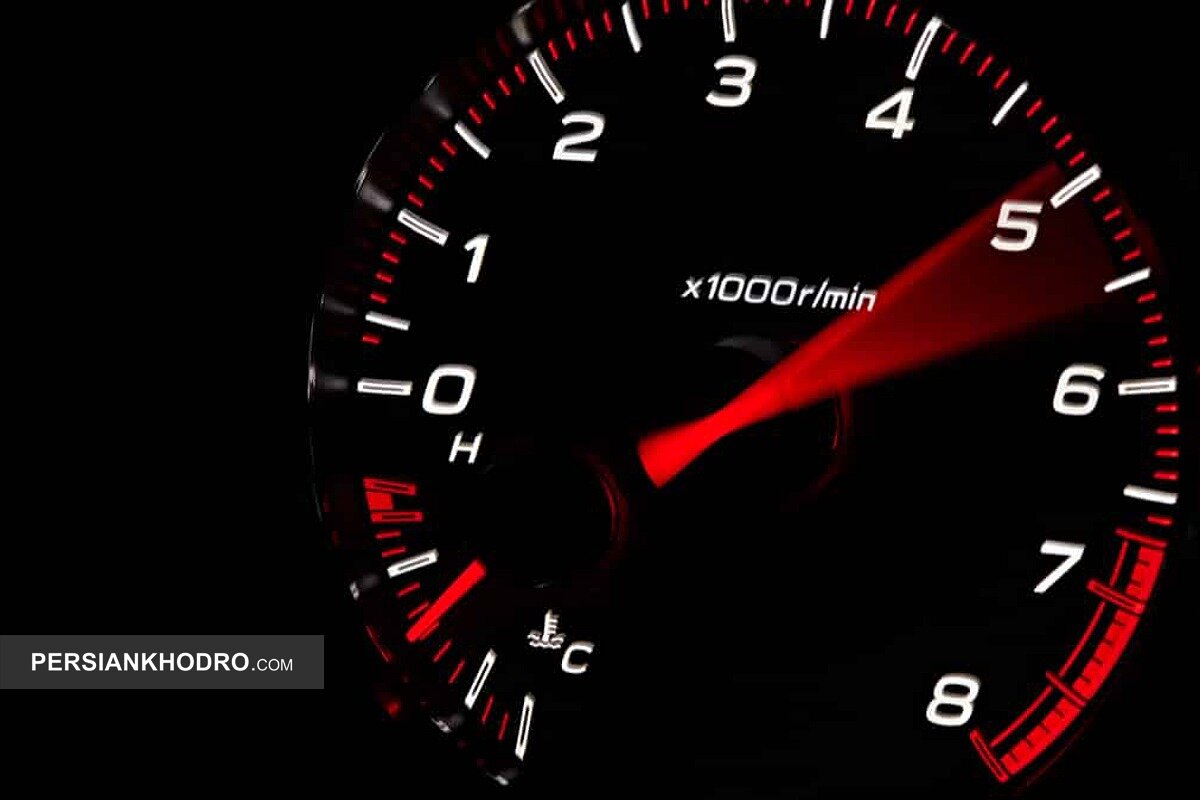 نمایش دور موتور