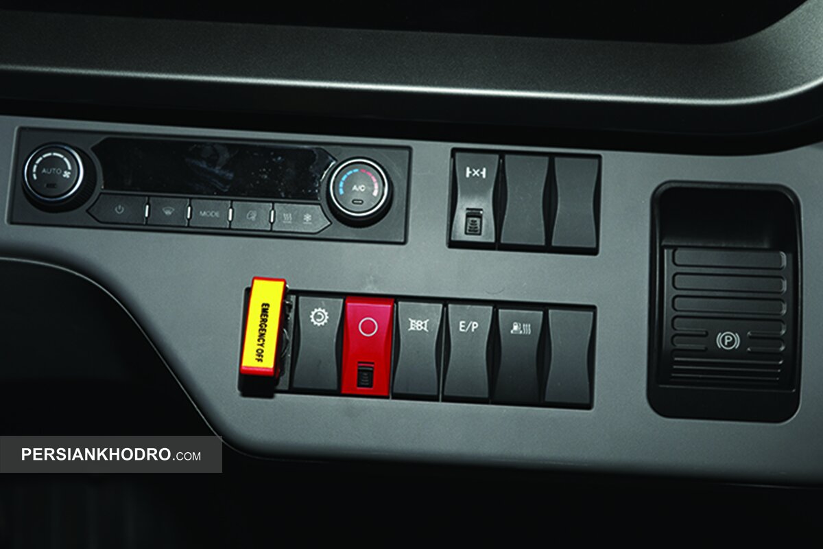 برخی امکانات اتاق کامیون کشنده GX560